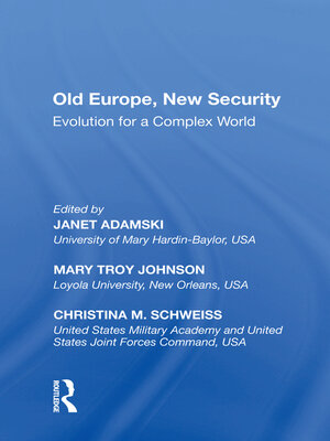 cover image of Old Europe, New Security
